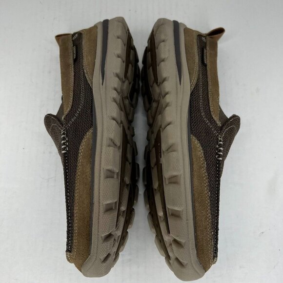Skechers Mens 64365 Brown Superior Milford Memory Foam Slip-On Size 9 Loafers - Picture 7 of 9